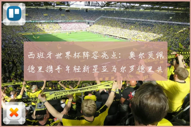 西班牙世界杯阵容亮点：奥尔莫佩德里携手年轻新星亚马尔罗德里共赴荣耀之战