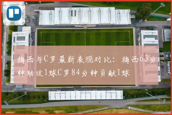 梅西与C罗最新表现对比：梅西63分钟助攻1球C罗84分钟贡献1球